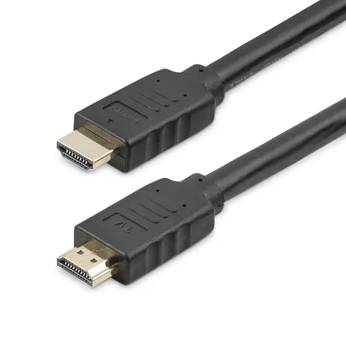 Cable de 10 metros HDMI con ethernet de alta velocidad Activo 4K de 60Hz - Cable HDMI CL2 para Instalación en Pared - Cable UHD Largo Durable - HDR de 18Gbps - Negro - Imagen 1