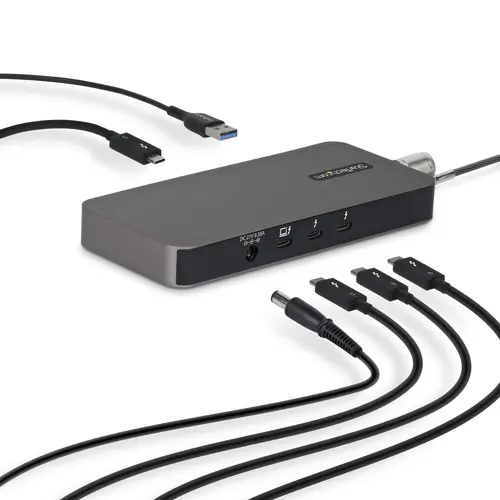 Hub Thunderbolt&trade  5 de 4 Puertos con KVM Thunderbolt Share - 80/120Gbps - Multipantallas 8K - PD 140W - USB-A 10Gbps - TB4 y USB4 - Para MacBook M4 Pro M4 Max M5 - Imagen 4