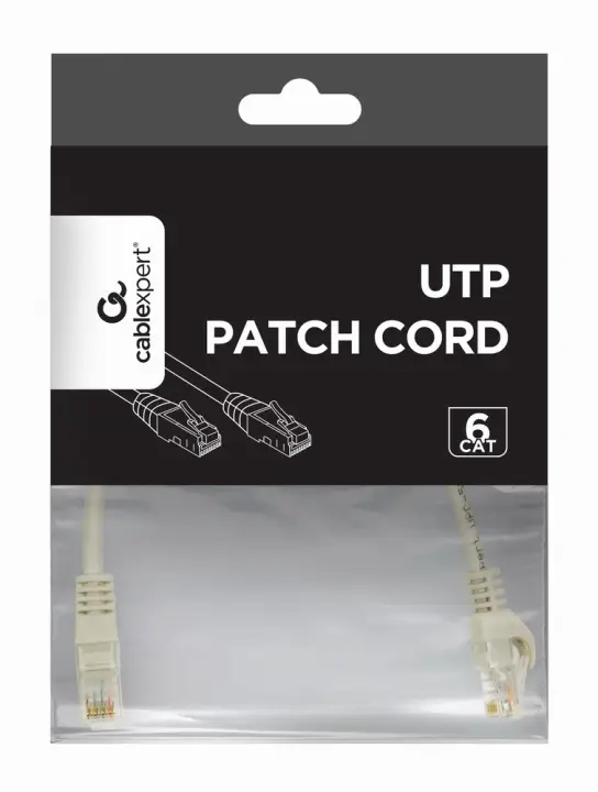 CAT6A Patchkabel Ungeschirmt 0.25m - PP6U-CU-0.25m