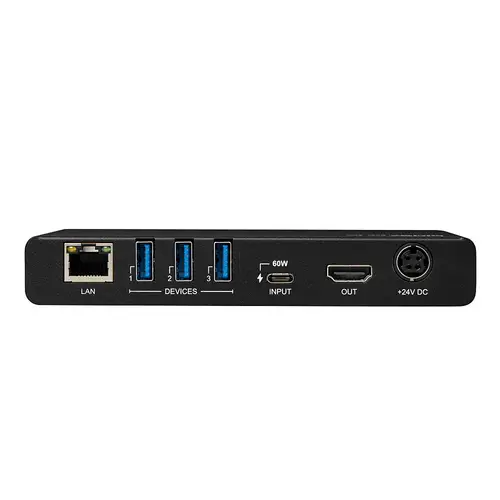 43424 puente de conferencia AV 3840 x 2160 Pixeles Ethernet Negro - Imagen 5