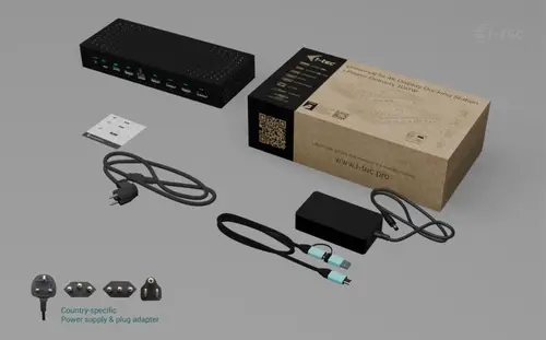 Universal 5x 4K/60Hz Display Docking Station + Power Delivery 100W - Imagen 4