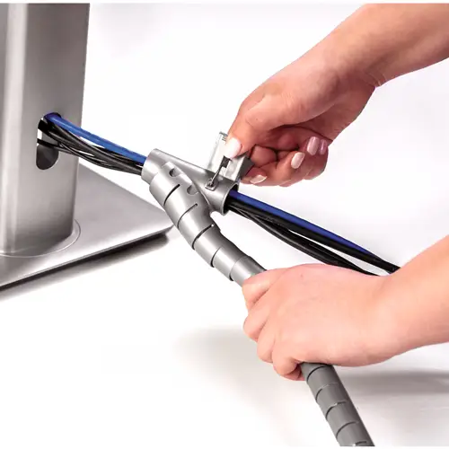 CableZip Piso Tubo flexible para protección de cables Plata 1 pieza(s) - Imagen 3