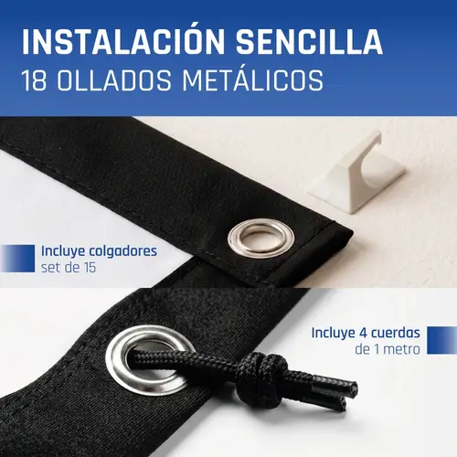 Pack proyector 4K + Lona proyección 100" - Imagen 7
