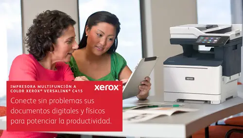 VersaLink C415 A4 40 ppm Copia/impresión/escaneado/fax a doble cara PS3 PCL5e/6 2 bandejas 251 hojas - Imagen 14