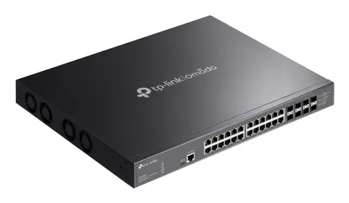 Omada SX3832MPP switch Gestionado L2+ 10G Ethernet (100/1000/10000) Energía sobre Ethernet (PoE) DIN rail Negro - Imagen 4