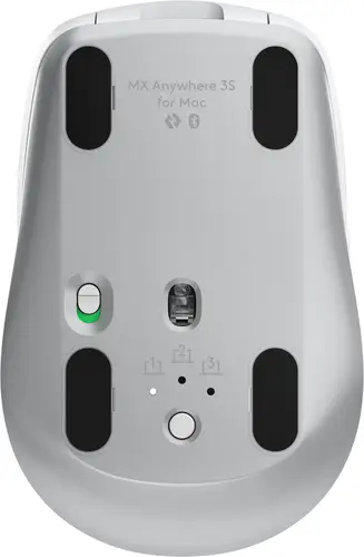MX Anywhere 3S for Mac ratón Oficina mano derecha RF Wireless + Bluetooth Laser 8000 DPI - Imagen 7