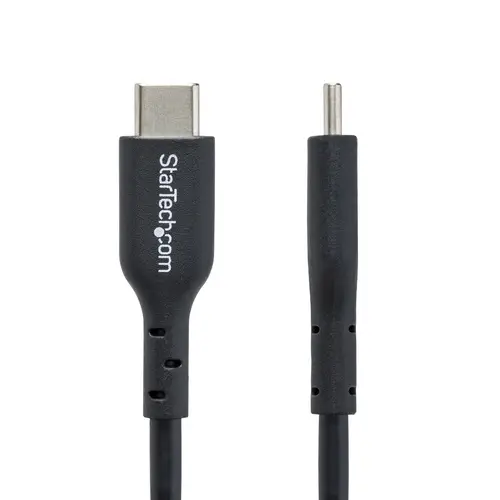 Paquete de 2 Cables USB-C de Carga de 1m - Cable USB 2.0 Cargador para Portátiles - Cable USB Tipo C - PD 60W 3A - Recubrimiento de TPE - para MacBook Air, iPhone 16 Pro Max/15 - Imagen 2
