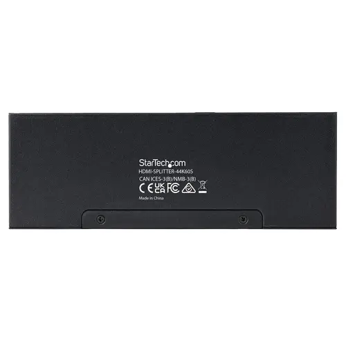 Splitter Divisor HDMI de 4 Puertos, Vídeo HDMI 2.0 de 4K a 60Hz, Multiplicador HDMI 4K con Escalador incorporado, HDMI de 1 Entrada y 4 Salidas, Audio 3,5 mm - Imagen 6
