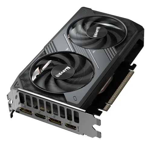 GeForce RTX 5050 WINDFORCE OC 8G Tarjeta Gráfica - 8GB GDDR6, 128bit, PCI-E 5.0, 2587MHz Frecuencia del núcleo, 2 x DP, 2 x HDMI, NVIDIA DLSS 4, GV-N5050WF2OC-8GD - Imagen 4