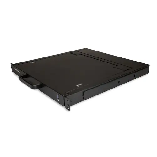 Consola KVM de Montaje en Rack - Teclado QWERTY - KVM para Rack de Servidores de 1 puerto VGA con Monitor LCD de 17" - Switch KVM 1U con Cables y Hardware - USB - MTBF 50000 - Imagen 5