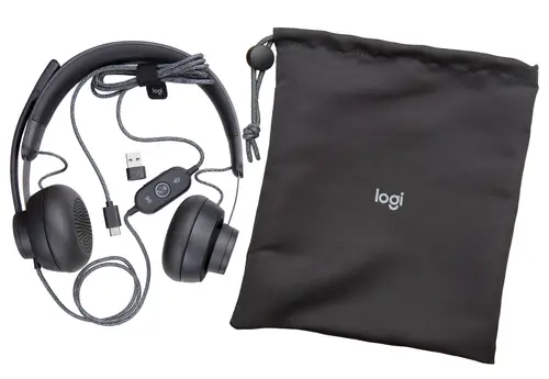 981-000870 auricular y casco Auriculares Alámbrico Diadema Llamadas/Música USB Tipo C Grafito - Imagen 6