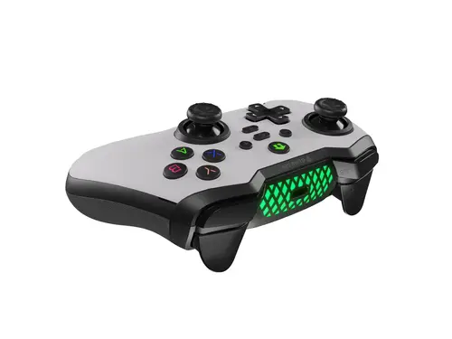 Mangan 400 Blanco Bluetooth Gamepad Analógico/Digital Android, MAC, Nintendo Switch, PC, iOS - Imagen 5