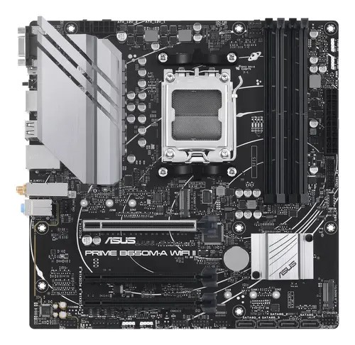 PRIME B650M-A WIFI II AMD B650 Zócalo AM5 micro ATX - Imagen 2