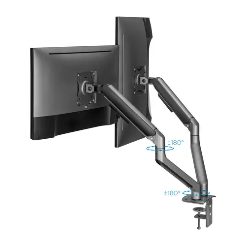 DB4132TNR-G soporte para monitor 81,3 cm (32") Abrazadera/Atornillado Negro - Imagen 4