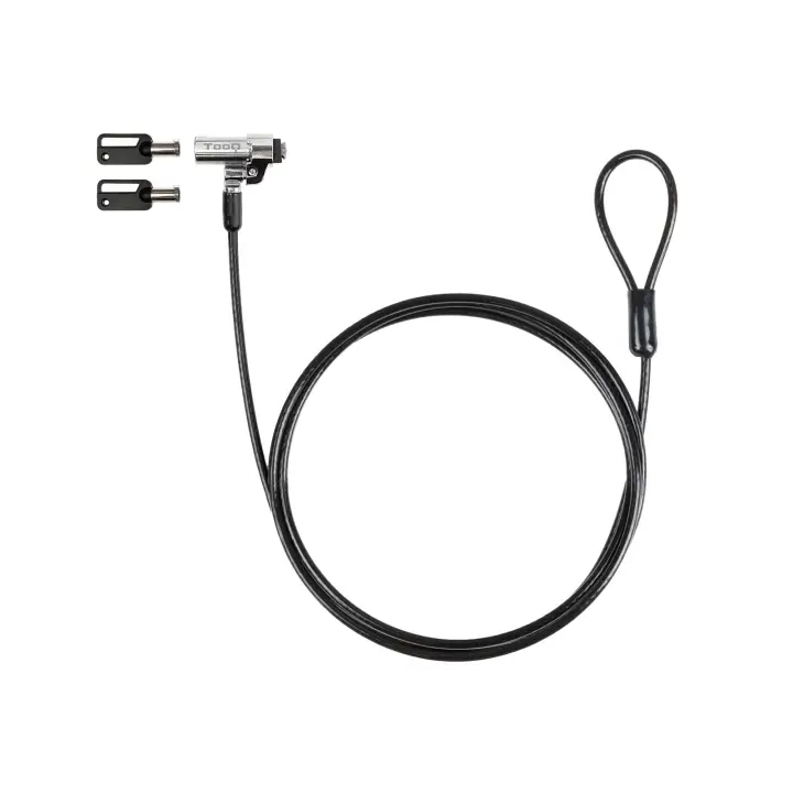 Cable de Seguridad Tipo NANO con Llave para Portátiles 1.5 metro..