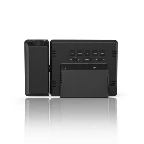 Plus Charge Reloj despertador digital Negro - Imagen 7