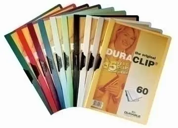 DuraClip Original 60 A4 Anthracite Grey archivador PVC Gris