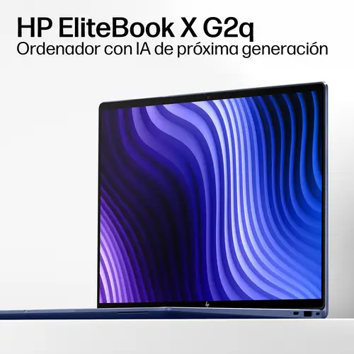 EliteBook X G2q 14 inch Notebook Next Gen AI PC Wolf Pro Security Edition Copilot+ PC Snapdragon X1P-42-100 Portátil 35,6 cm (14") WUXGA 32 GB LPDDR5x-SDRAM 1 TB SSD Wi-Fi 7 (802.11be) Windows 11 Pro Azul - Imagen 9