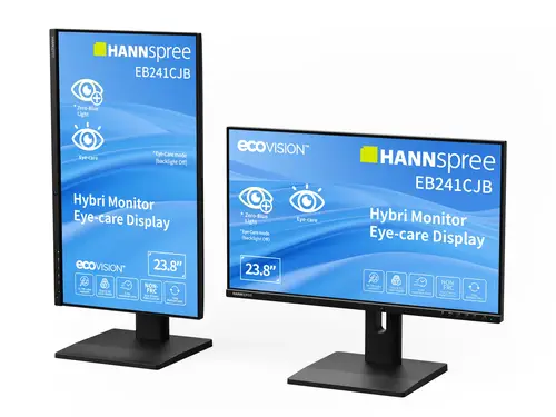 Hybri Monitor EB241CJB pantalla para PC 60,5 cm (23.8") 1920 x 1080 Pixeles Full HD LCD Negro - Imagen 5