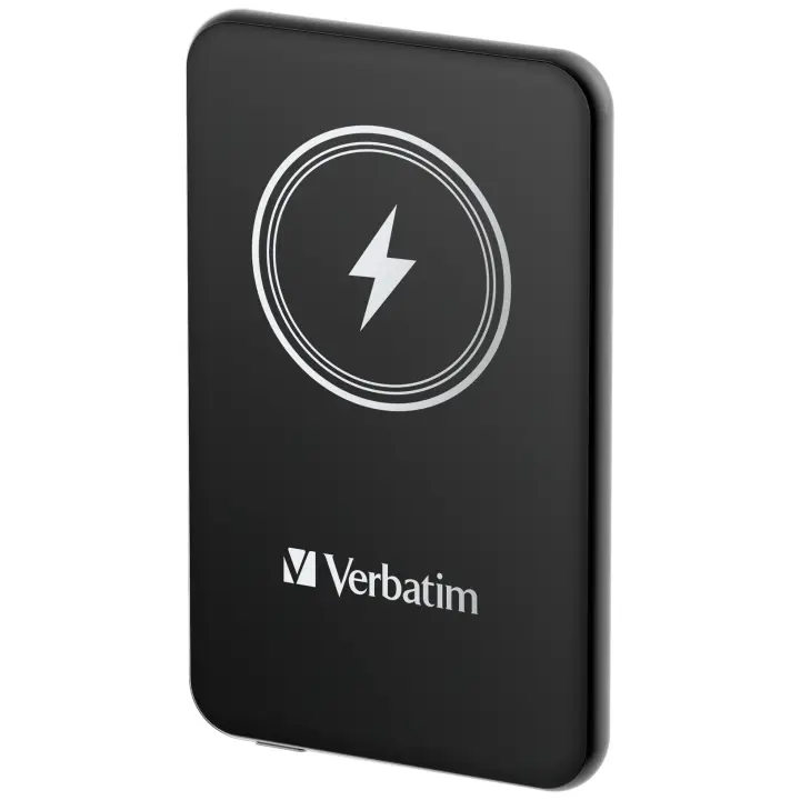 Charge 'n' Go Polímero de litio 5000 mAh Cargador inalámbrico Negro