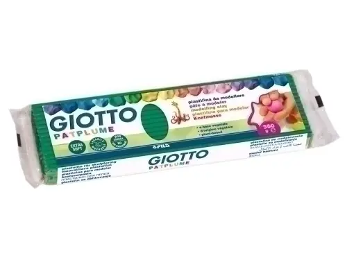 PLASTILINA PATPLUME 350GR VERDE OSC. C/1