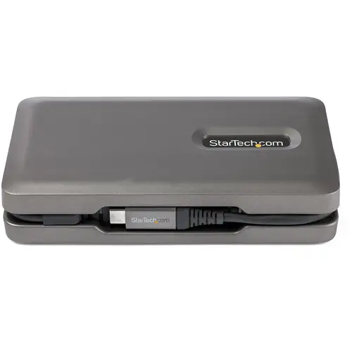 Adaptador Multipuertos USB-C - USB Tipo C a HDMI 2.0 4K a 60Hz - Hub Ladrón USB de 2 Puertos de 10Gbps - con PD de Paso de 100W - GbE - SD/MicroSD - Mini Docking Station - Imagen 5