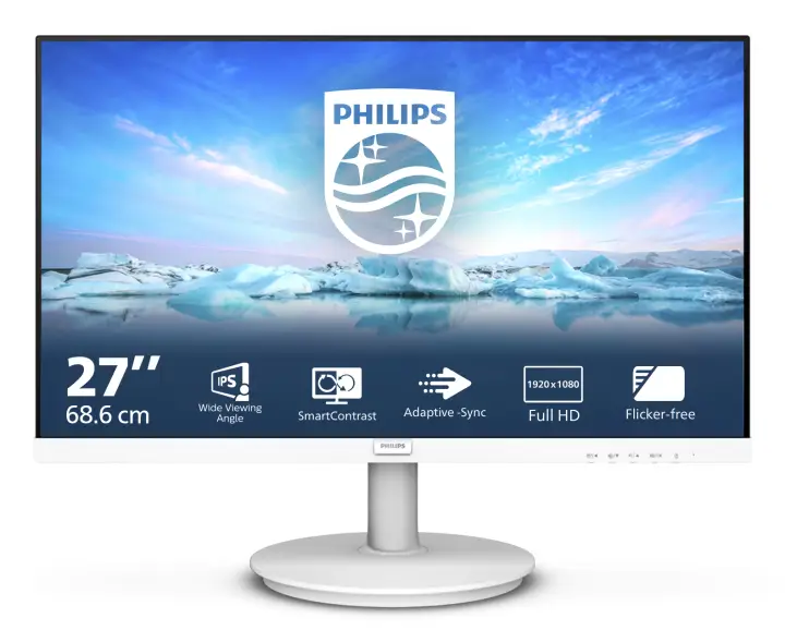 V Line 271V8AW/00 pantalla para PC 68,6 cm (27") 1920 x 1080 Pixeles Full HD LCD Blanco