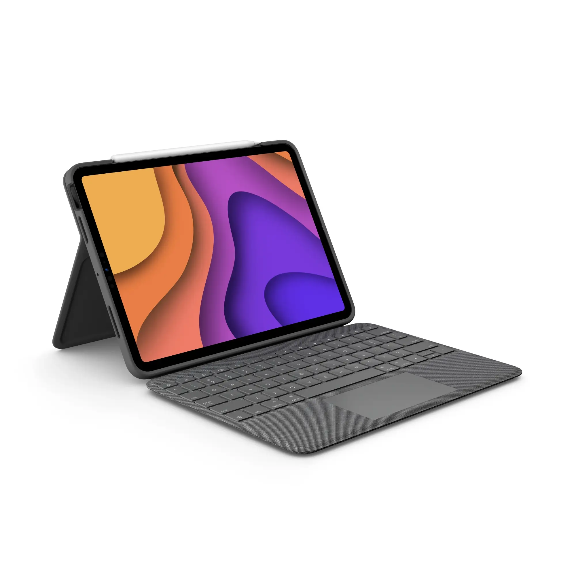 Folio Touch AZERTY Francés Smart Connector Gris