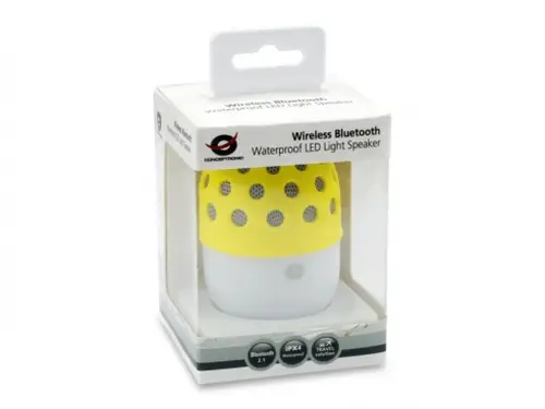 CSPKBTWPHLY altavoz portátil o de fiesta Blanco, Amarillo 3 W - Imagen 2