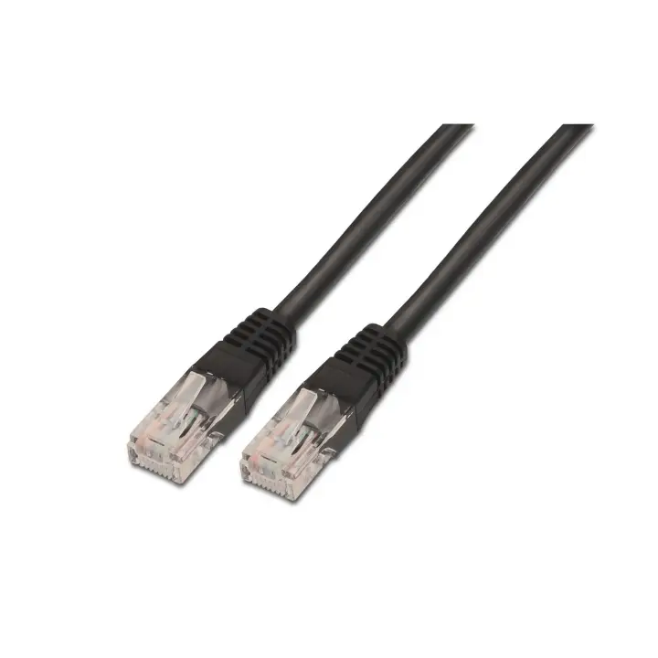 A133-0204 cable de red Negro 2 m Cat5e U/UTP (UTP)
