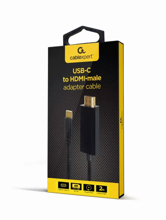 A-CM-HDMIM-02 cable HDMI 2 m HDMI Type C (Mini) Negro