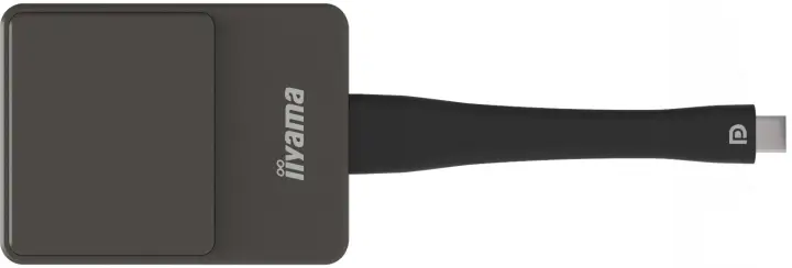 WP D002C adaptador Smart TV USB 4K Ultra HD Negro, Plata