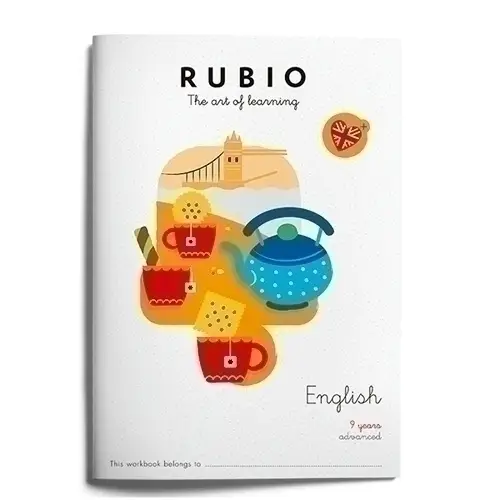CUADERNO RUBIO A4  ENGLISH ADVANCED 9 - Pack de 5 unidades