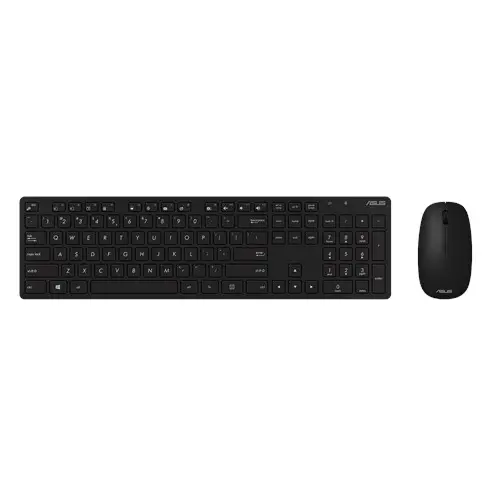 W5000 teclado Ratón incluido Oficina RF inalámbrico Negro - Imagen 5