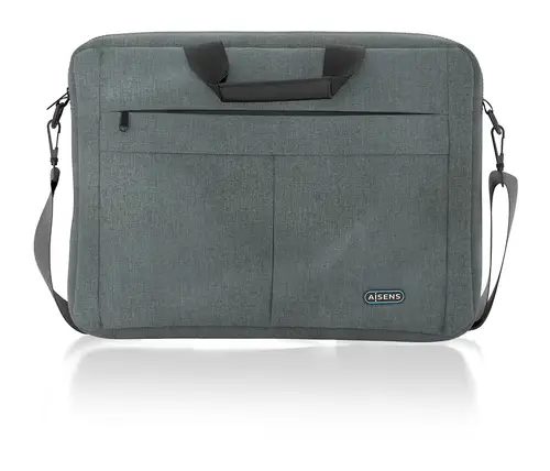 Maletin premium para portatil 15.6, Gris - Imagen 1