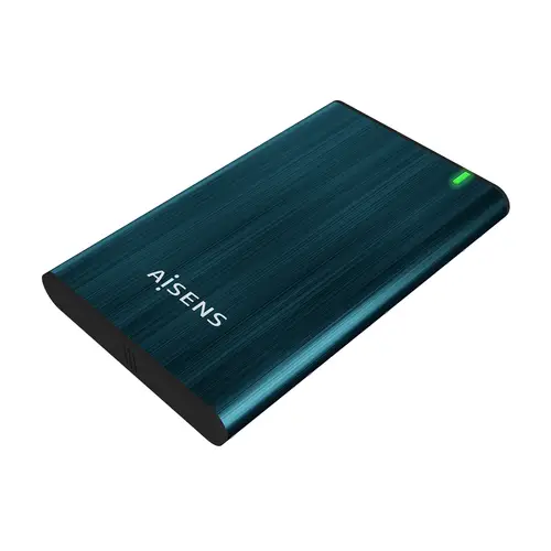 Caja Externa 2.5" ASE-2525PB 9.5 mm SATA A USB 3.0/USB 3.1 Gen1, Azul Pacifico - Imagen 2