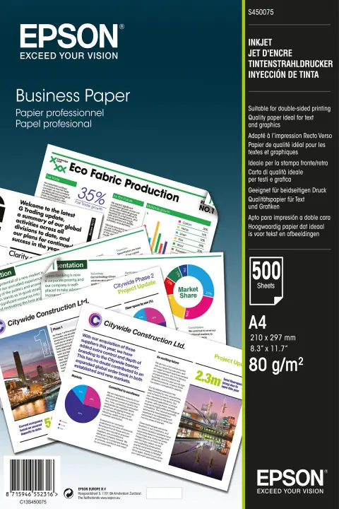 Business Paper - A4 - 500 hojas