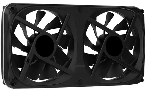 ASTRO24 Doble Ventilador PC 12cm ARGB LED Soporte Antivibración Negro - Imagen 6