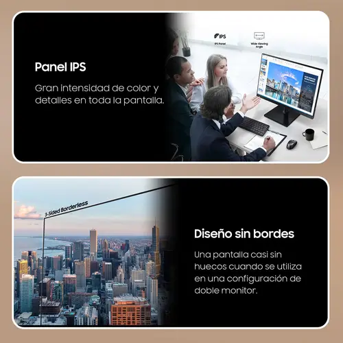 Monitor PC Profesional 24 Essential S3 S30GD FHD 100Hz - Imagen 1