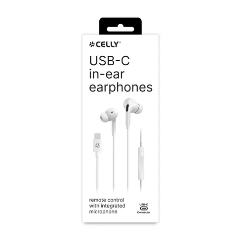UP1200TYPECWH auricular y casco Auriculares Alámbrico Dentro de oído Llamadas/Música USB Tipo C Blanco - Imagen 2