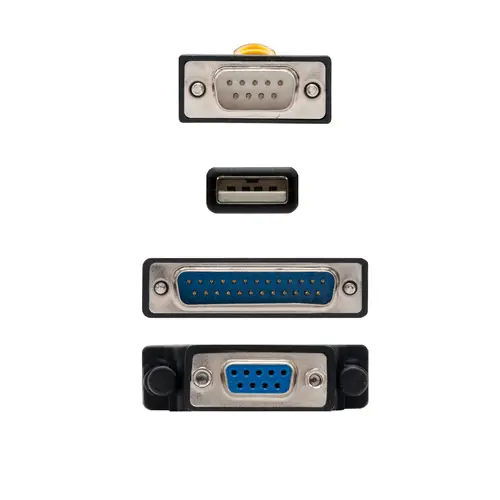 CONVERTIDOR USB A SERIE, TIPO A/M-RS232 DB9/M DB25/M, 1,8 M - Imagen 3