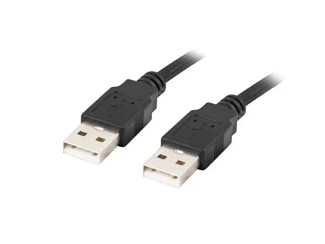 CA-USBA-20CU-0018-BK cable USB USB 2.0 1,8 m Negro