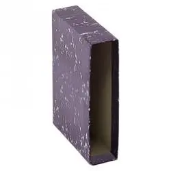DOHE FUNDA ARCHIVADOR ARCHINOVO FOLIO LOMO ANCHO NEGRO JASPEADO