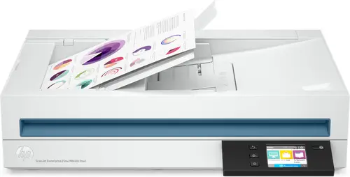 Scanjet Enterprise Flow N6600 fnw1 Escáner de superficie plana y alimentador automático de documentos (ADF) 1200 x 1200 DPI A4 Blanco - Imagen 2