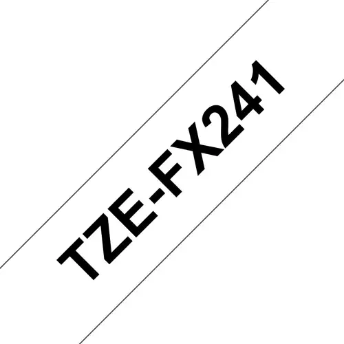 TZE-FX241 cinta para impresora de etiquetas Negro sobre blanco TZ - Imagen 1