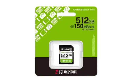 512 GB SDXC Canvas Select Plus Gen3 150 MB/s C10 UHS-I U3 V30 - Imagen 3