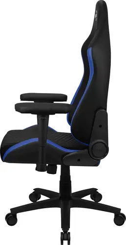 CROWNBB Azul, Silla Gaming Ergonómica, Cojines Ajustables, Cuero Sintético Premium - Imagen 3