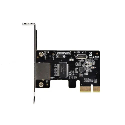 Tarjeta de Red PCI Express de 1 Puerto Gigabit - Adaptador Ethernet PCIe RJ45 - Perfil Bajo - 10/100/1000Mbps - Tarjeta LAN - Realtek RTL8111H - Windows y Linux - TAA - Imagen 5