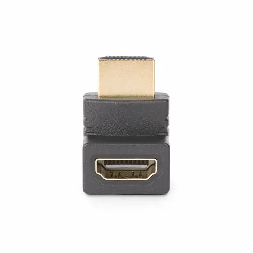 Adaptador HDMI 2.0 Acodado Hacia Arriba - Macho a Hembra - Adaptador HDMI en Ángulo Recto - Ahorrador de Puertos HDMI de Alta Velocidad 4K 60Hz - Imagen 4