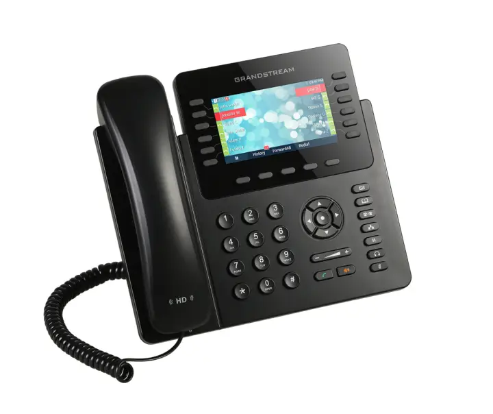 GXP2170 teléfono IP Negro 12 líneas LCD